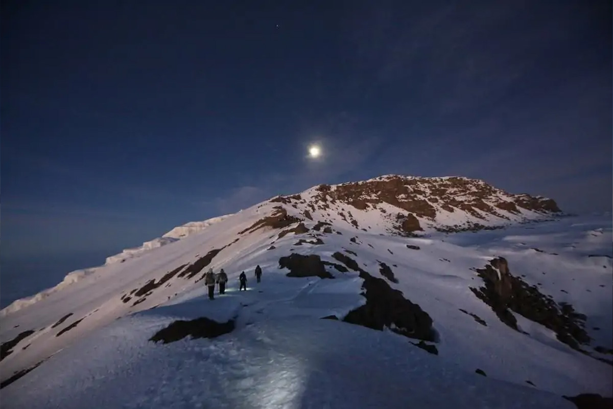 Moonlit Kilimanjaro Trail